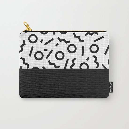 Memphis pattern 42 Carry-All Pouch