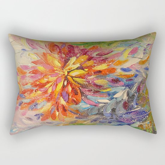 An explosion of emotions Rectangular Pillow