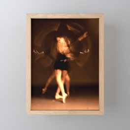 Poetics of Motion Framed Mini Art Print