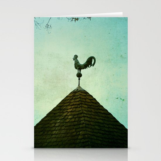 Colonial Rooster Stationery Cards