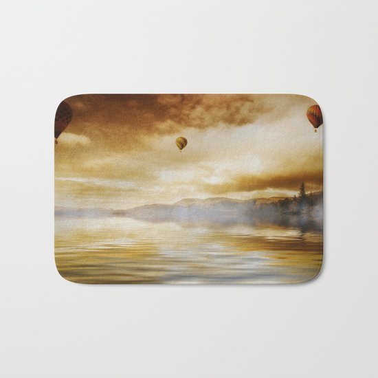Hot Air Balloon Escape Bath Mat