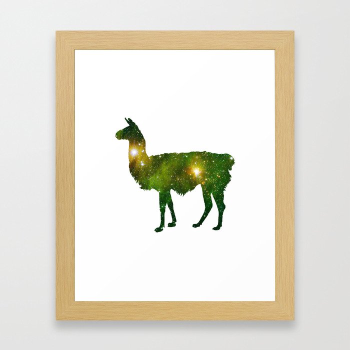 Llama Framed Art Print