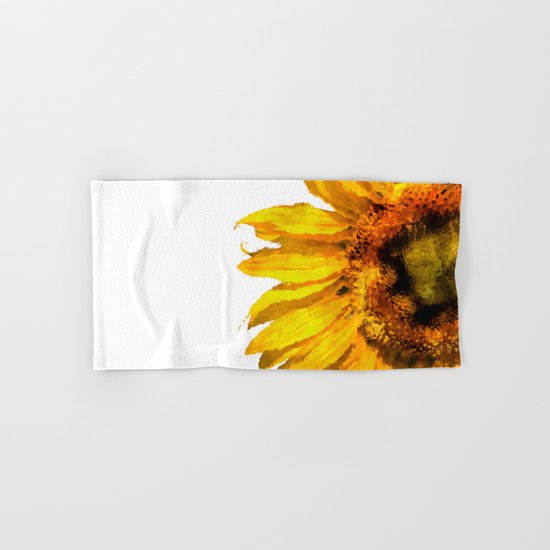 Simply a sunflower Hand & Bath Towel