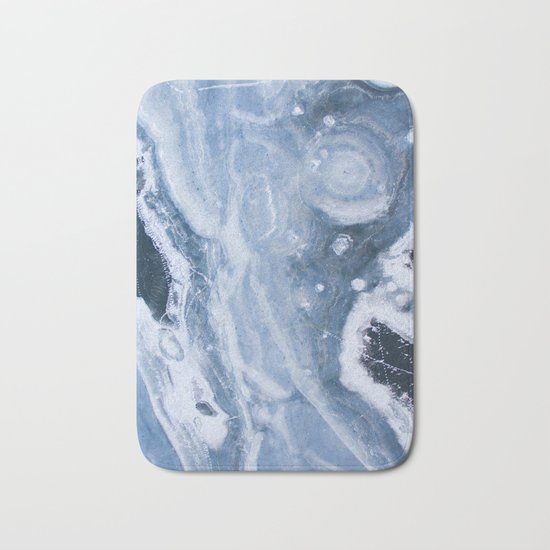 Earth blue Bath Mat
