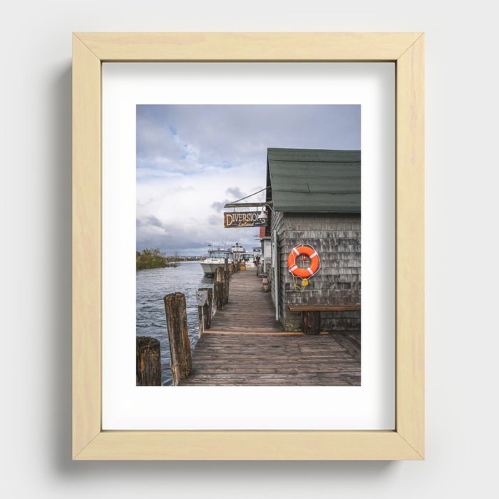 Fishtown Recessed Framed Print