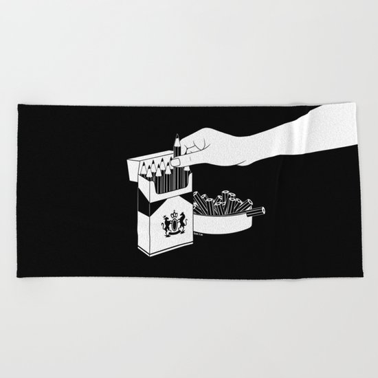 Art Addiction Beach Towel