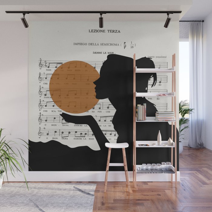 Music in the sun Wall Mural