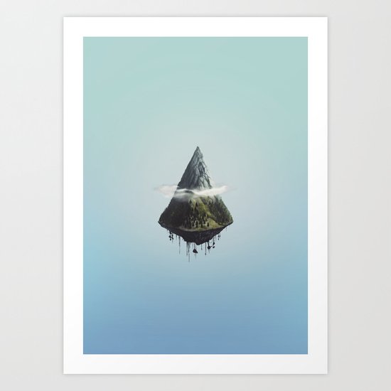 Mount Ascension Art Print