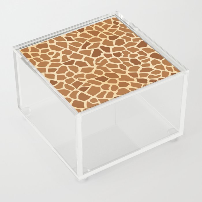 Giraffe Animal Print Acrylic Box
