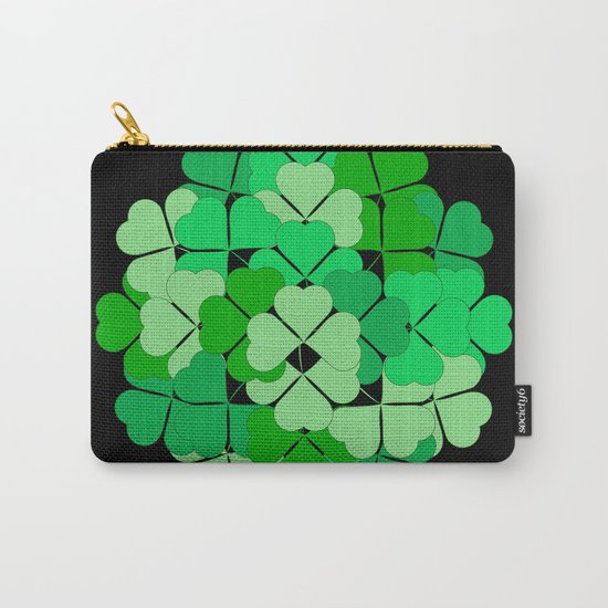 Lucky shamrocks Carry-All Pouch