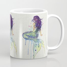 Mermaid - Natural Coffee Mug