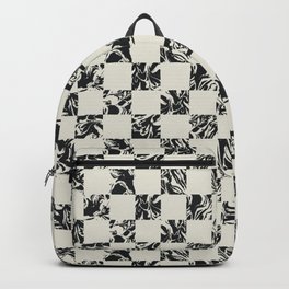 Outer Reach - Checkered Black and Cream Backpack
