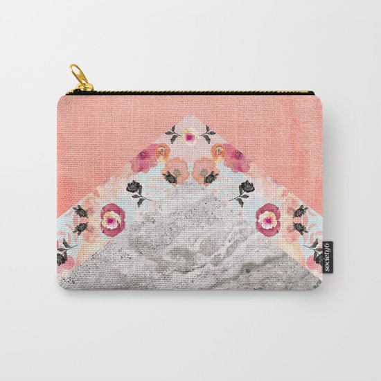 MIX IT BABY - CORAL MARBLE Carry-All Pouch