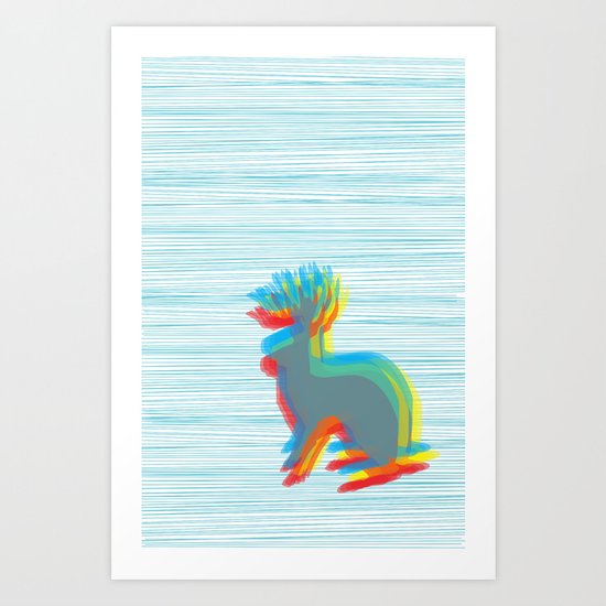 Jackalope Art Print