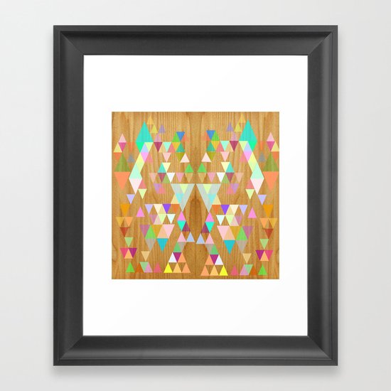 Things fall into place Framed Art Print