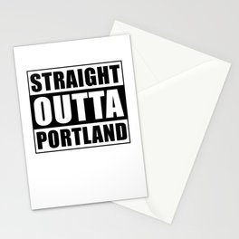 Portland City Oregon Stationery Card