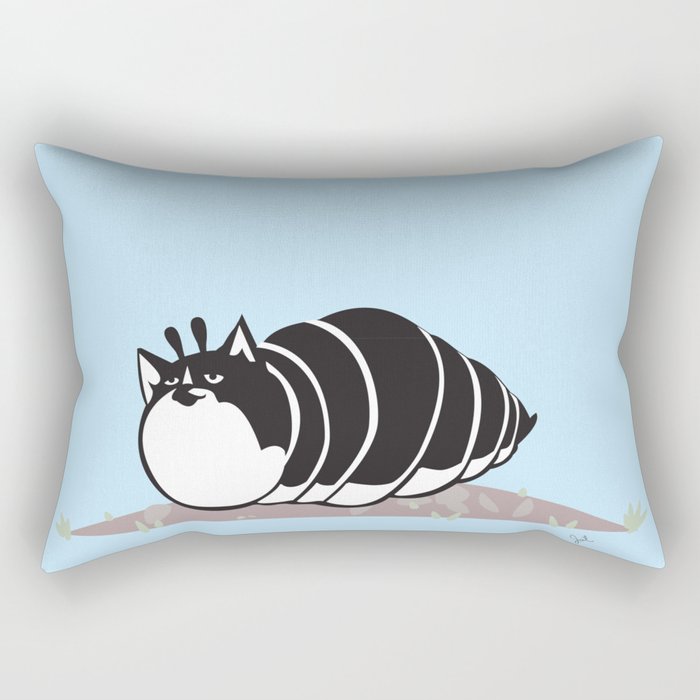 Kittypillar Rectangular Pillow