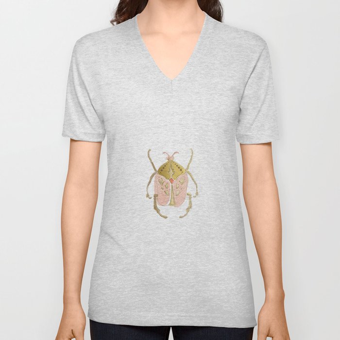 Beetle V Neck T Shirt