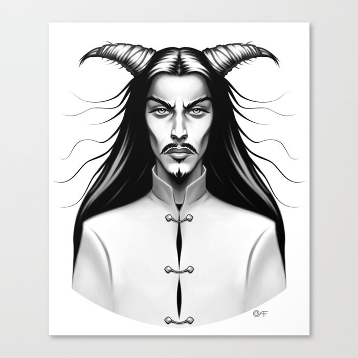 Devil Man Canvas Print