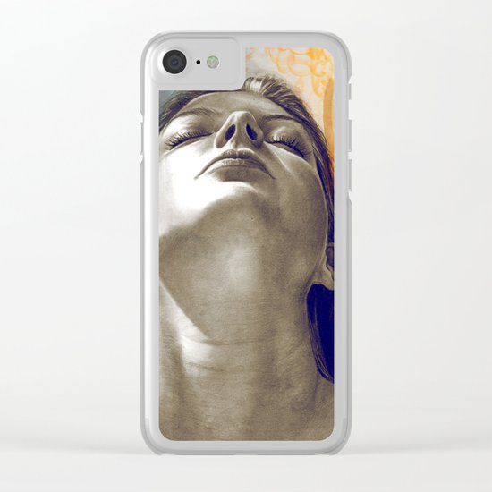 Equilibrum - retouched drawing Clear iPhone Case