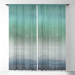 The Ocean Way Sheer Curtain