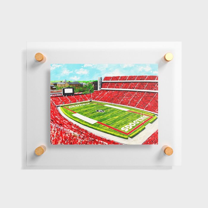 Homecoming in Athens Floating Acrylic Print