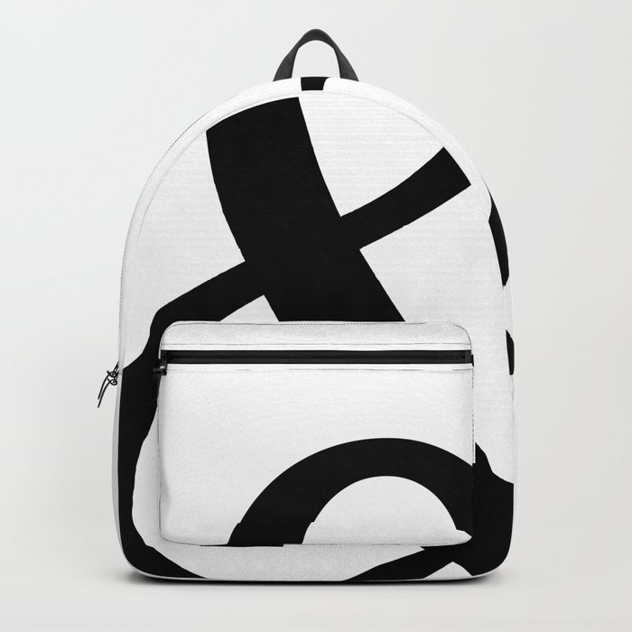 Typography, Ampersand, And Sign Backpack
