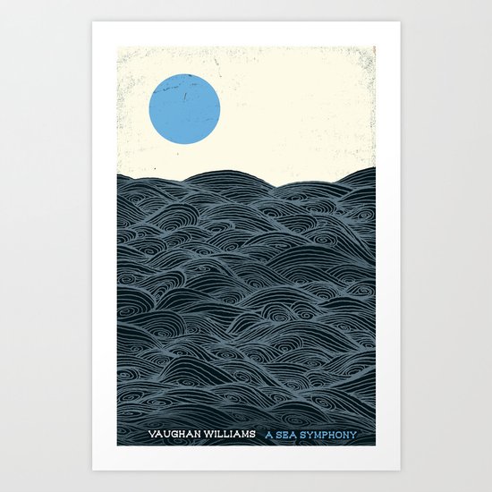 A Sea Symphony - Vaughan Williams Art Print