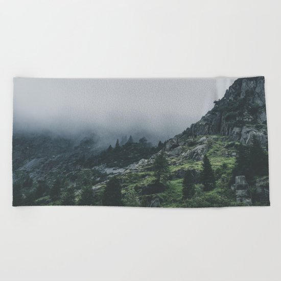 Why So Moody? Beach Towel