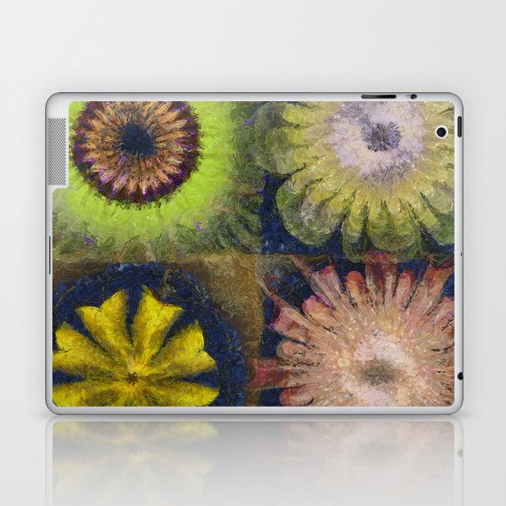 Methylator Structure Flowers  ID:16165-011604-36970 Laptop & iPad Skin