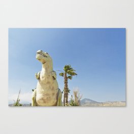 Desert Dino Canvas Print