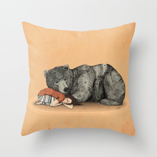 Huntress Throw Pillow