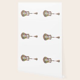 Guitare Wallpaper For Any Decor Style Society6