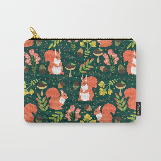 Cute squirrels Carry-All Pouch