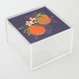 Orange Branch Acrylic Box