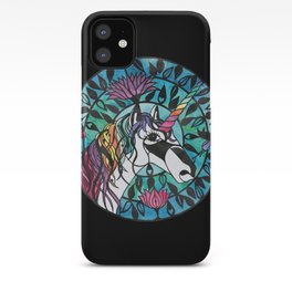 Unicorn - Paper cut design  iPhone Case
