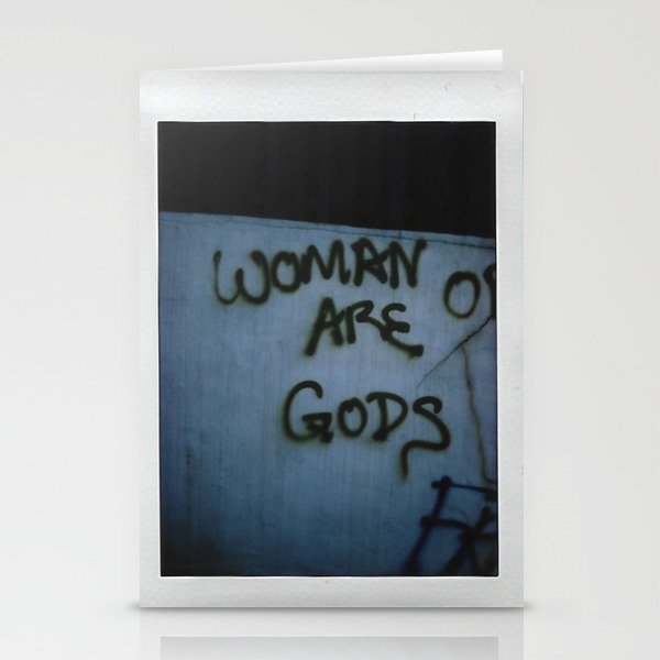 Woman are Gods Film Stationery Cards