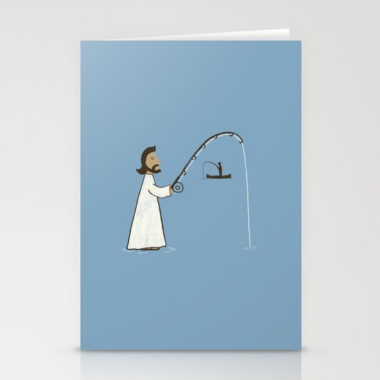 Jesus Fish Stationery Cards