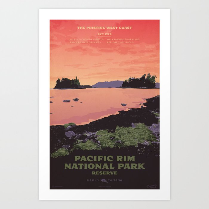 Pacific Rim National Park Reserve Art Print