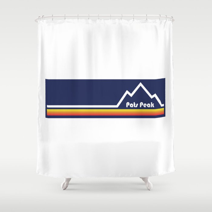 Pats Peak New Hampshire Shower Curtain