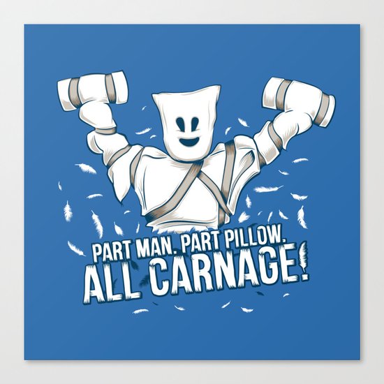 All Carnage! Canvas Print