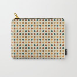 SoCal Dots Carry-All Pouch | Dots, Pattern, Dotted, Painterlydot, Digital, Dotpattern, Socal, Midcenturycolors, Painterlydots, Midcenturymodern 
