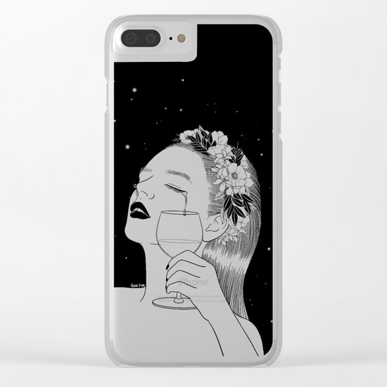 Cheers for tears Clear iPhone Case