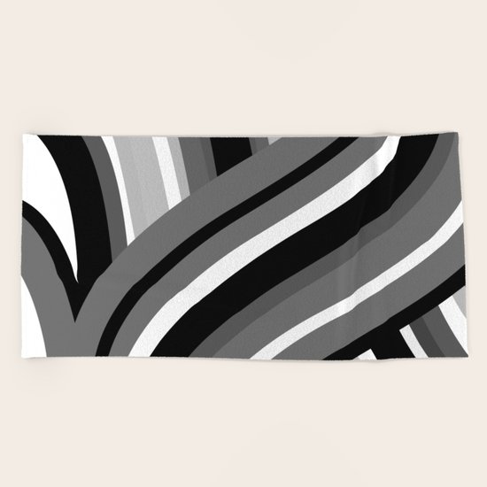 Twisted Turn Beach Towel