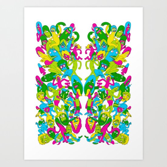 This is not a Party Art Print