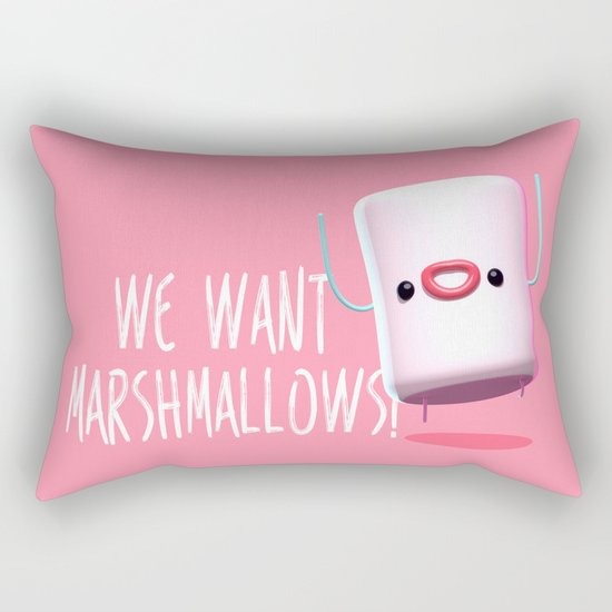 What do we want?? Rectangular Pillow
