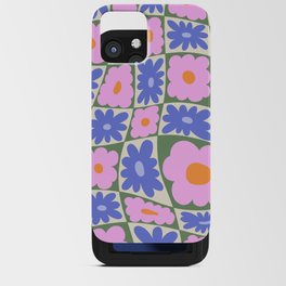 Floral seven iPhone Card Case