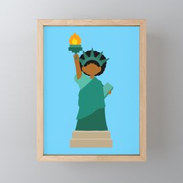 Statue of Liberty Framed Mini Art Print