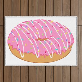Pixel Donut Outdoor Rug