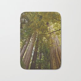 Redwood Forest Bath Mat | Redwood, Sky, Landscape, Color, Love, Trees, Redwoodtree, Yellow, Photo, California 